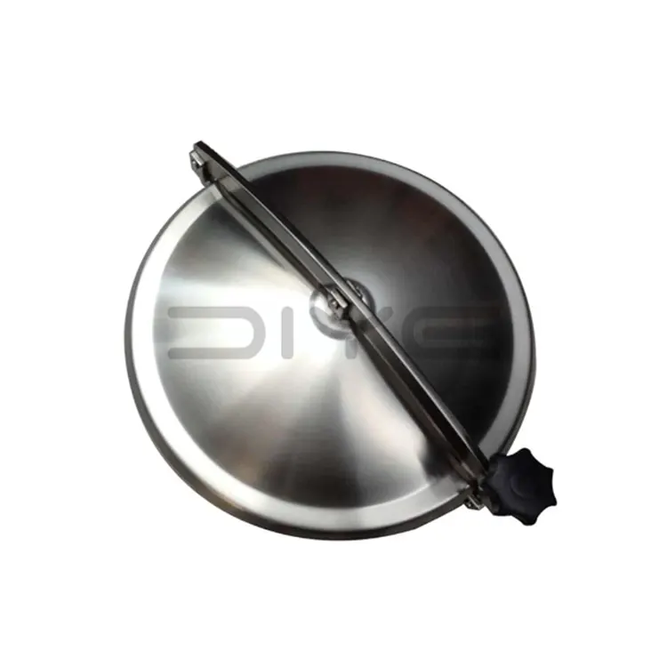 Ruostumattomasta teräksestä valmistettu Manway